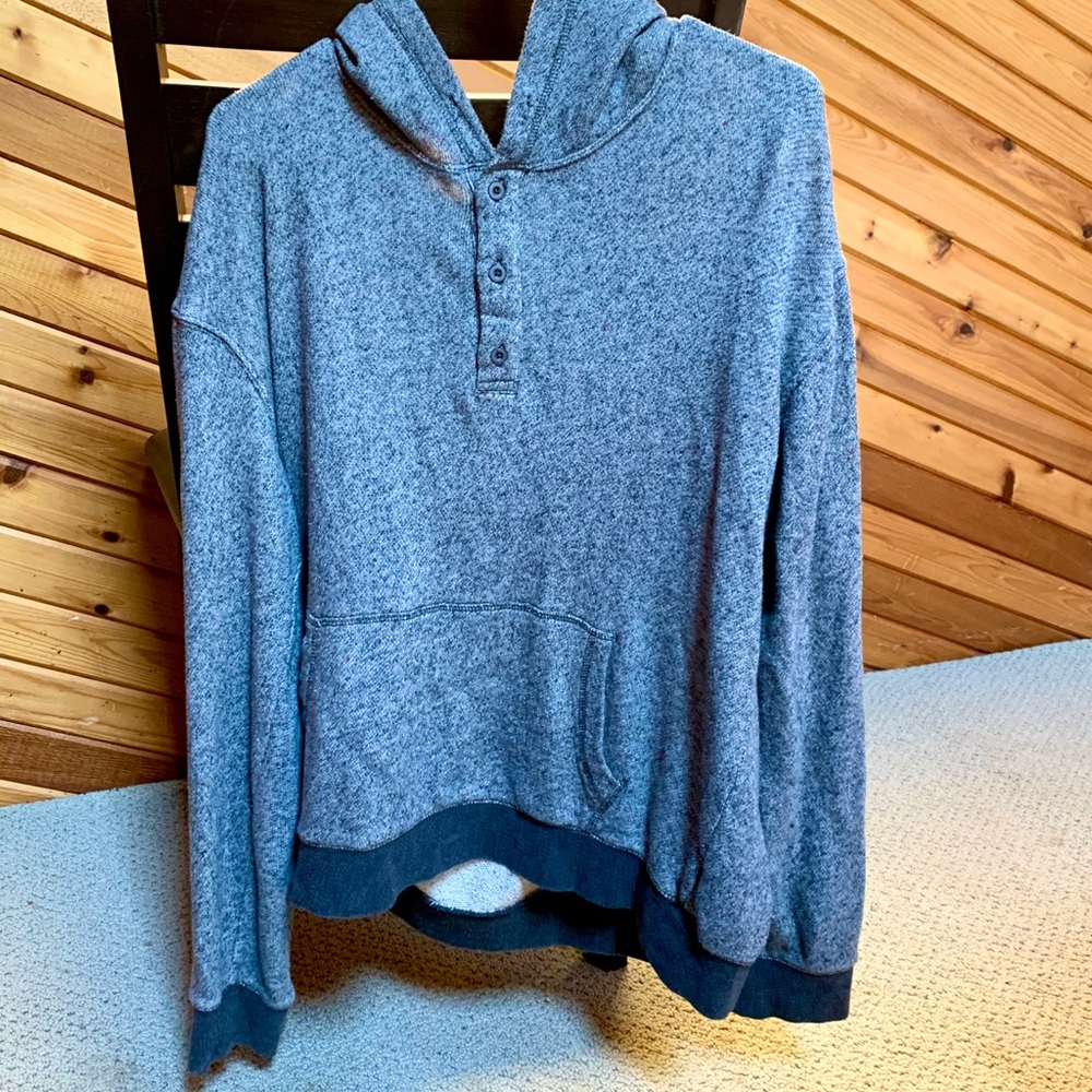 On the Byas Button Sweatshirt